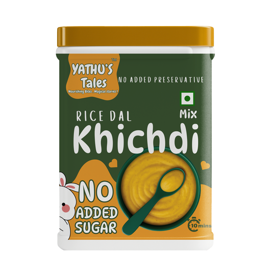 Yathu’s Tales – Rice Dal Khichdi Mix | Light & Easy to Digest Baby Food