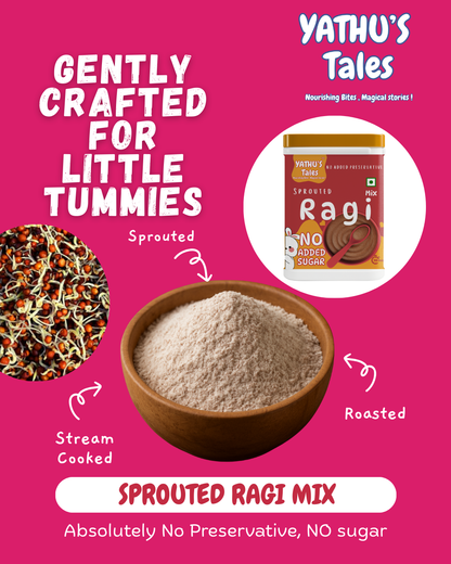 Yathu’s Tales – Sprouted Ragi | Healthy & Easy to Digest Food for Kids