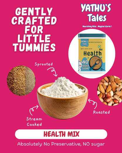 Yathu’s Tales – Health Mix | Protein-Rich & Easy to Digest Baby Food