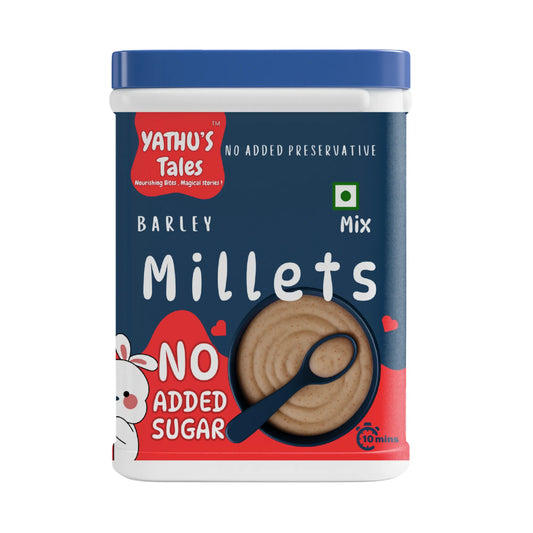 Yathu’s Tales Barley Millets Mix for Healthy Growth & Digestion