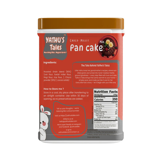 Yathu’s Tales Choco-Millet Pancake Mix – Made with Nutritious Millets_2