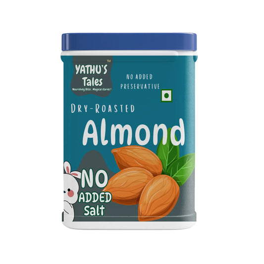 Yathu’s Tales Dry-Roasted Almonds for Everyday Nutrition