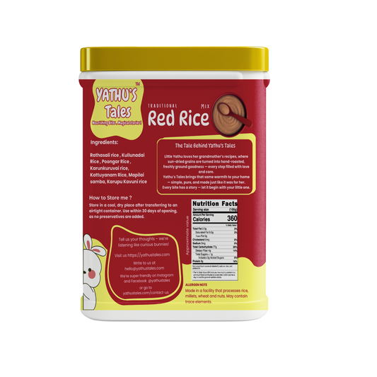 Yathu's Tales red rice mix