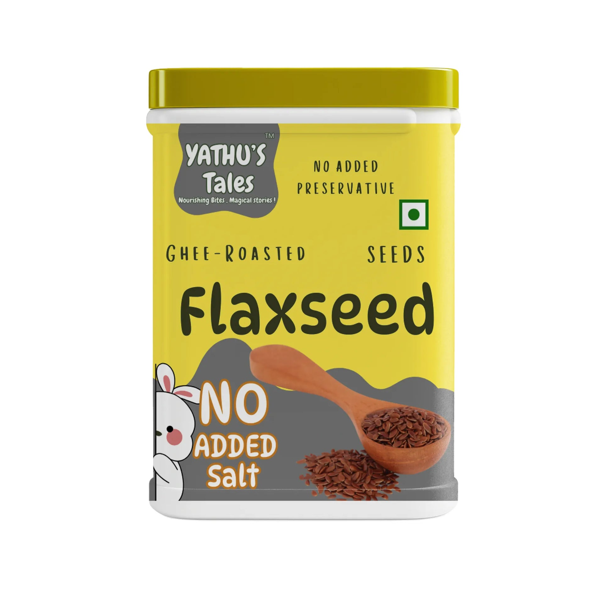 Yathu’s Tales Flax Seed Natural Omega-3  and Fiber-Rich Seeds