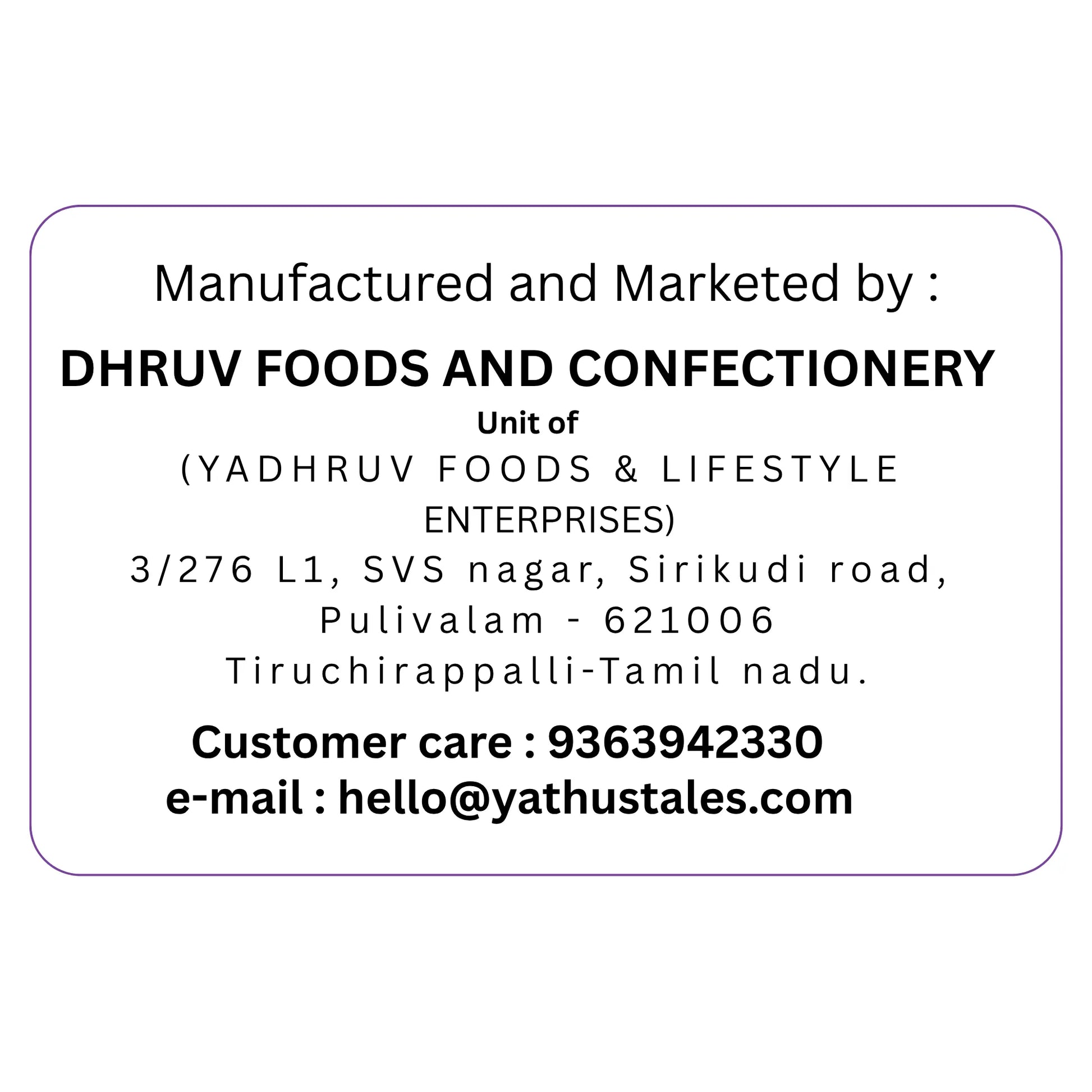 manufactured address of yathus tales